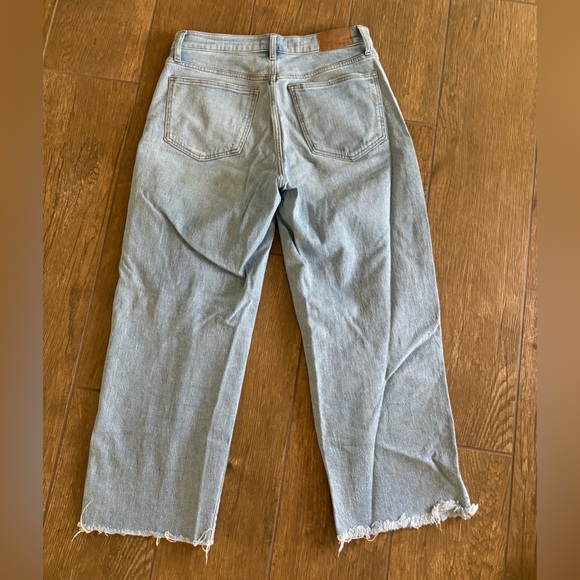 Madewell The Perfect Vintage Wide-Leg Crop Jean sz 29 NO603 - Picture 5 of 9